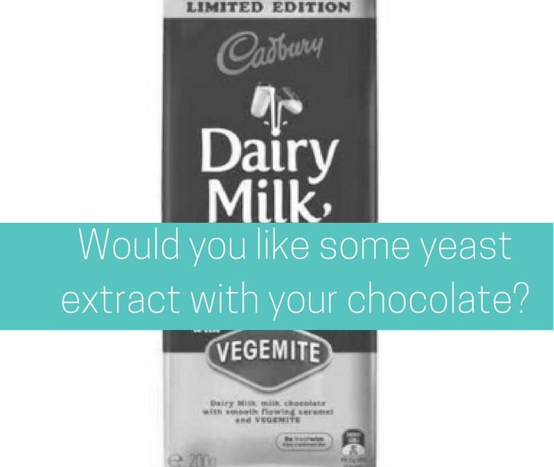 Would you like some yeast extract with your chocolate?