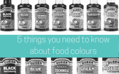 5 things you need to know about food colours