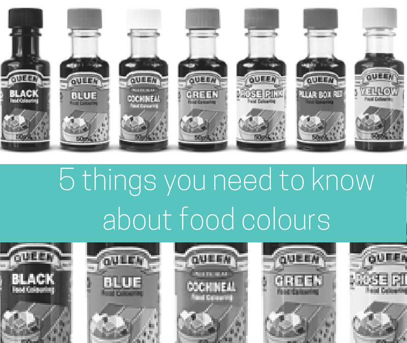 5 things you need to know about food colours