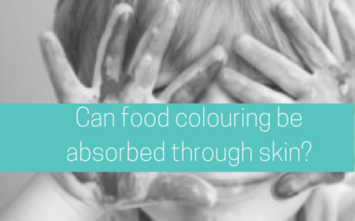 Can food colouring be absorbed through skin – an experiment!