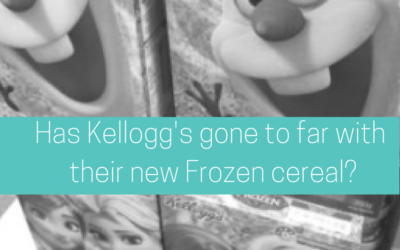 Has Kellogg’s gone too far with their new Frozen cereal?
