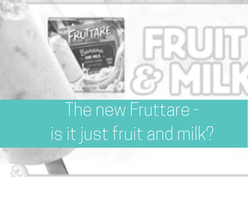 Have you seen the new Fruttare? Is it just fruit and milk?