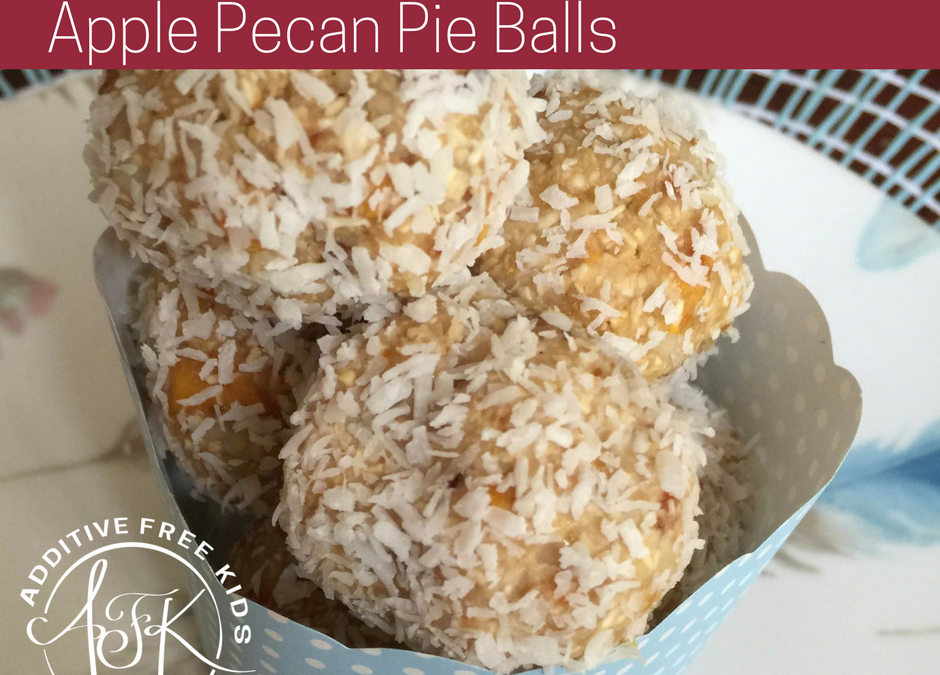 Apple Pecan Pie Balls