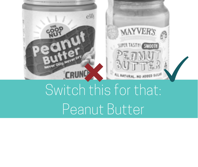 Additive free peanut butter – Switch this for That