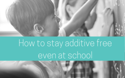 How to stay additive free even at school