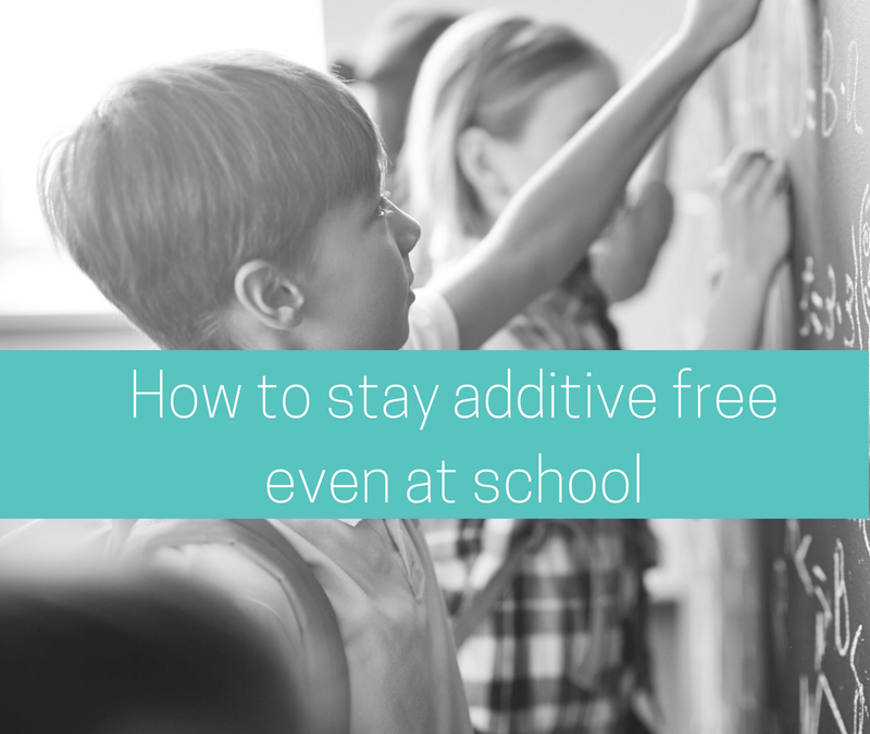How to stay additive free even at school