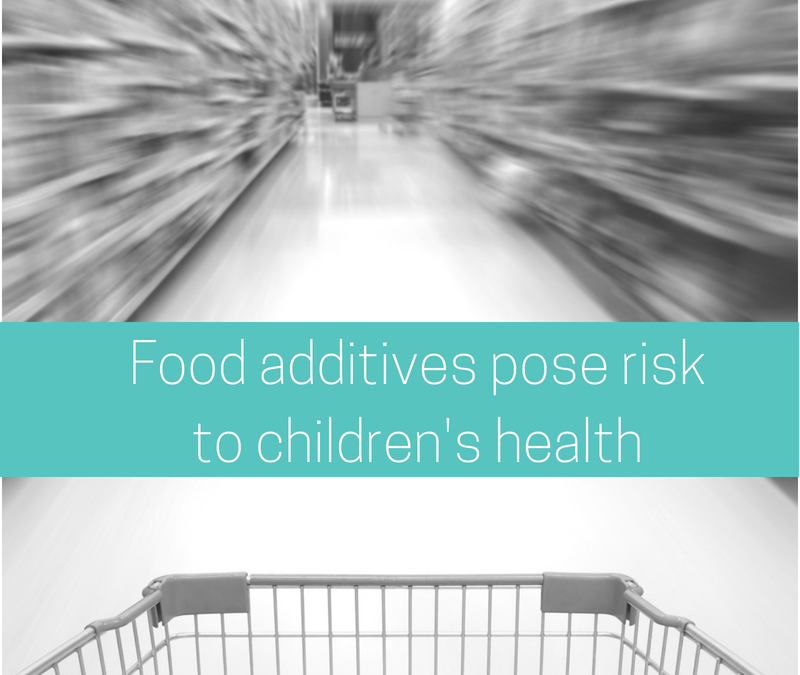 Food additives pose risks to children’s health