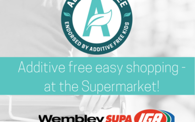 Additive Free Easy Shopping – the first supermarket to partner with Additive Free Kids