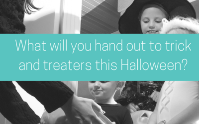 What will you hand out to the trick or treaters this Halloween?