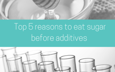 Top 5 reasons to eat sugar before additives