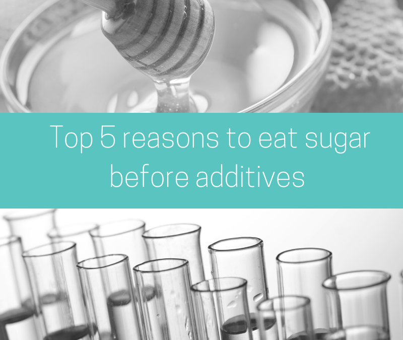 Top 5 reasons to eat sugar before additives