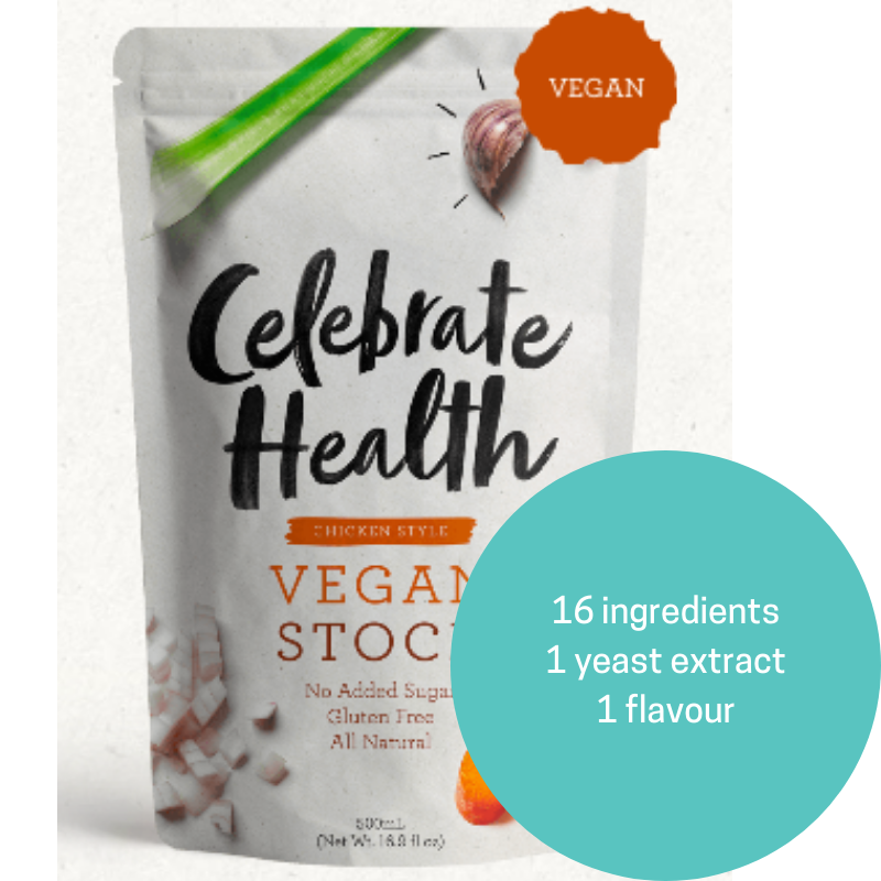 Celebrate Health Vegan Stock