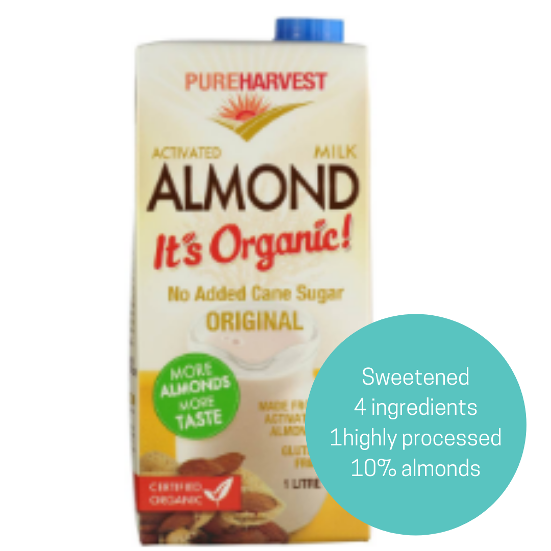 Pure Harvest Original Almond milk Additive Free Kids