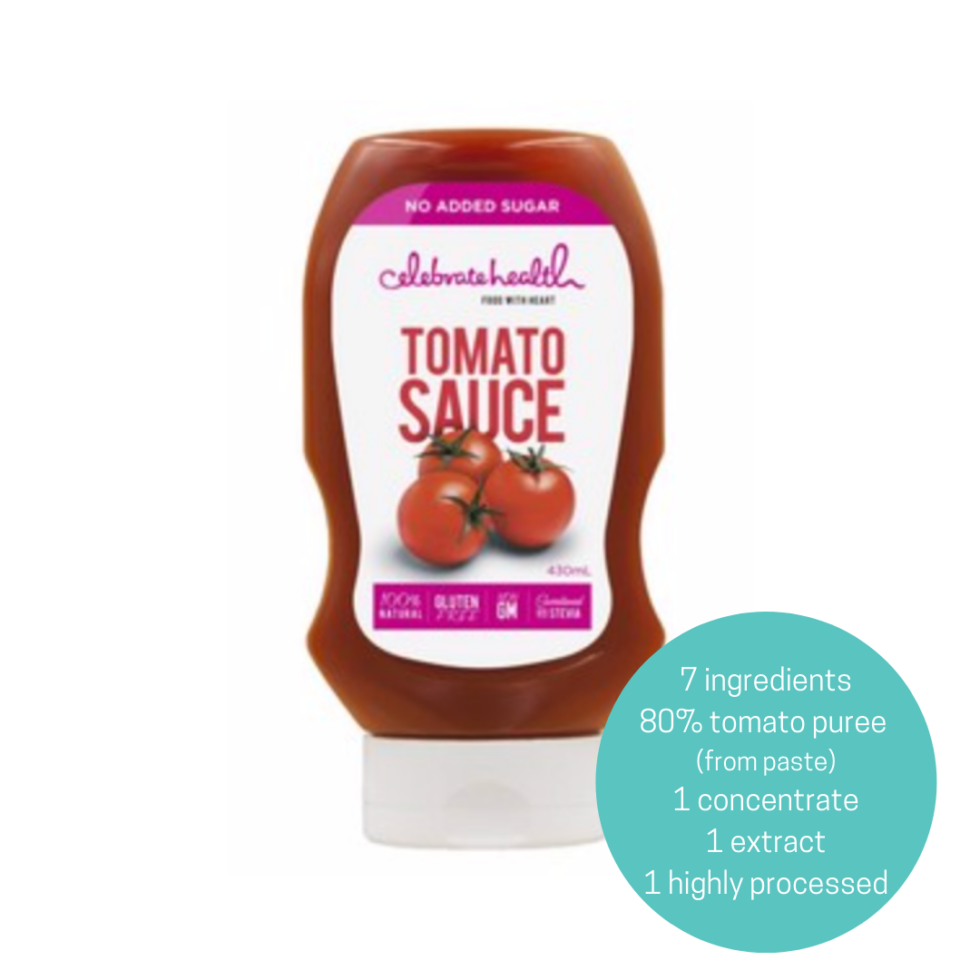 How does your tomato sauce compare? Additive Free Kids