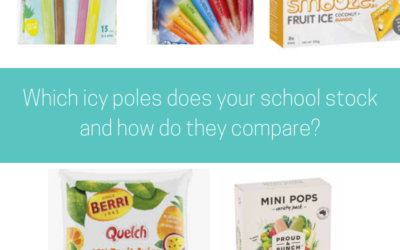 Which icy poles does your school stock and how do they compare?