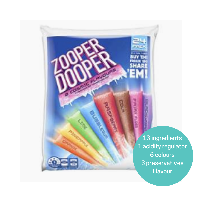Icy pole review - Zooper Dooper