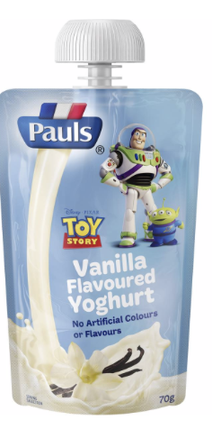 Toy Story Vanilla Yoghurt