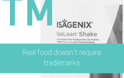 Real food doesn’t need trademarks