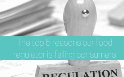 The top 5 reasons our food regulator is failing consumers