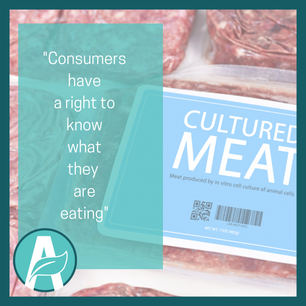 Consumers have a right to know what they are eating.