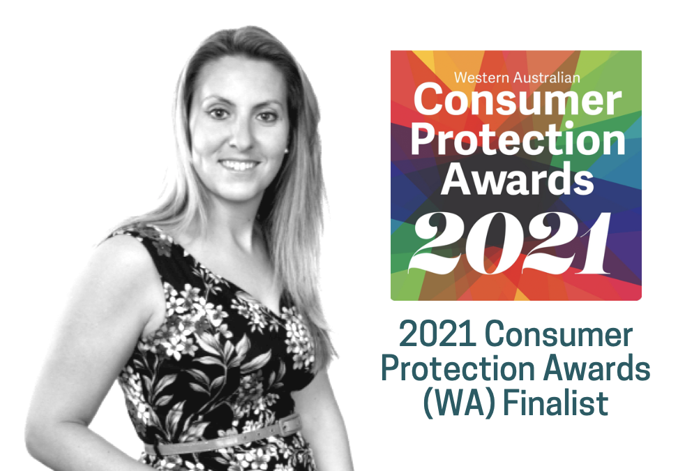 Consumer Protection Awards finalist